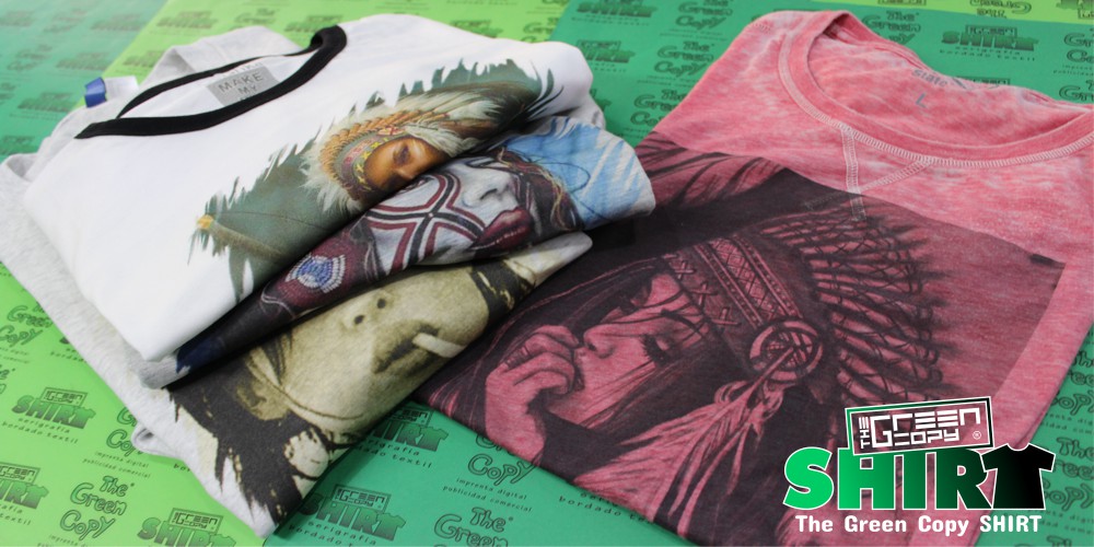 imprimir camisetas para tienda de ropa moda fashion camisetas indios apaches serigrafía imprimir Villanueva de la Cañada MADRID