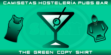 Personalización de camisetas para HOSTELERÍA en Madrid. Crea tu camiseta personalizada con fotos, imágenes y texto para PUBS en España