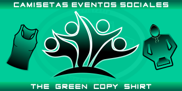 Personalización de camisetas para EVENTOS en Madrid. Crea tu camiseta personalizada con fotos, imágenes y texto para EVENTOS en España